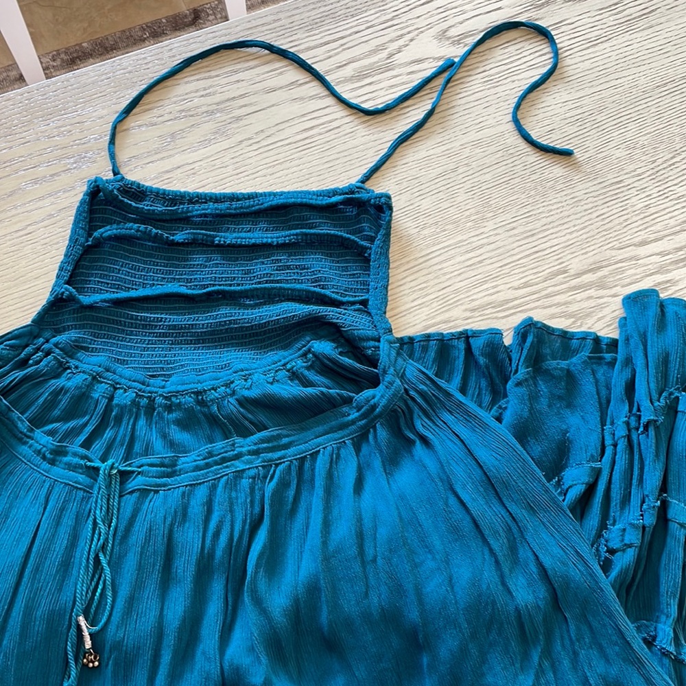 Free People Extratropical Bohemian Maxi Dress